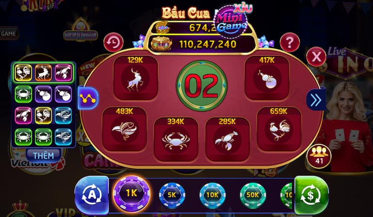 Hướng dẫn tham gia chơi Mini game Rikvip